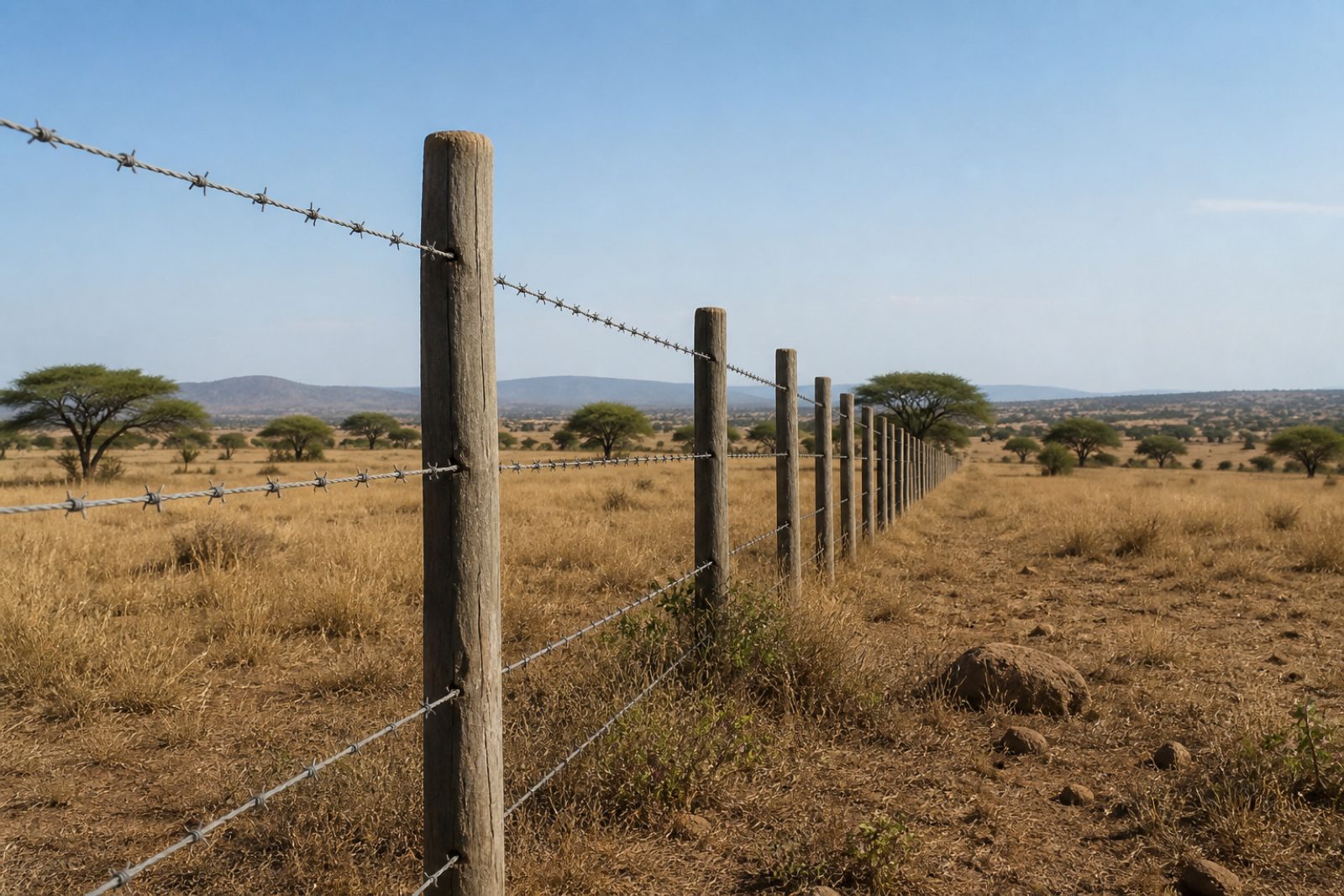 Adding Barbed Wire on Top of an Existing Wall in Kenya